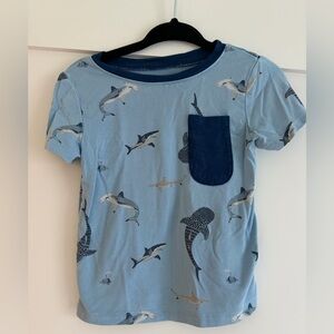 Kyte Baby Toddler Shirt Stream Shark 12-18m